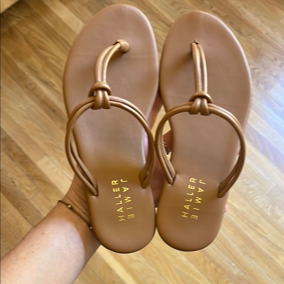 Jamie Haller Shoes - Jamie Haller Knot Sandals in Bare (slide/no back strap)